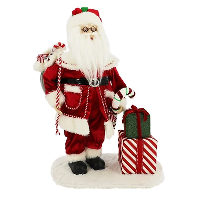 21" Santa with Gifts & Candy Tabletop Décor by Ashland®
