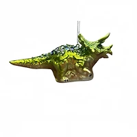 6.75" Triceratops Glass Ornament by Ashland®