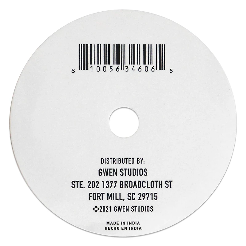 Gwen Studios /8" x 3yd. Red & White Stripe Grosgrain Ribbon