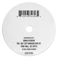 Gwen Studios /8" x 3yd. Red & White Stripe Grosgrain Ribbon