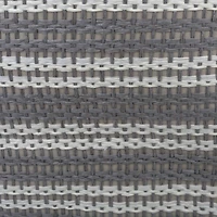 DII® Large Gray Basketweave & White Stripe Rectangle Paper Basket