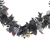 6ft. Skulls & Roses Garland by Ashland®