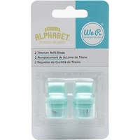 We R Memory Keepers® Mini Alphabet™ Punch Board Blade Refill, 2ct.