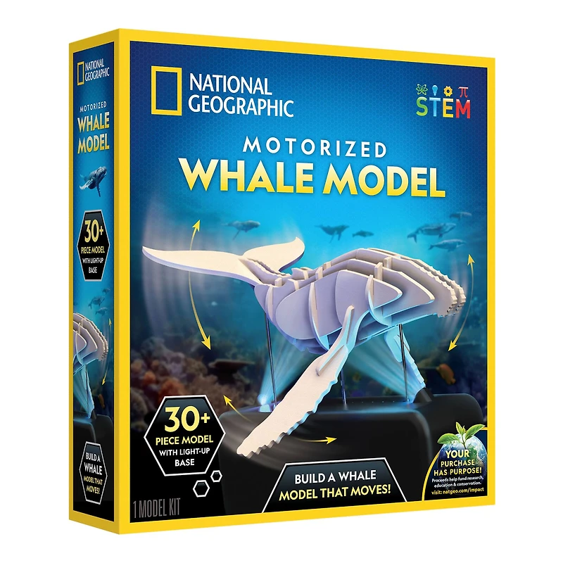 National Geographic™ Motorized Whale Model