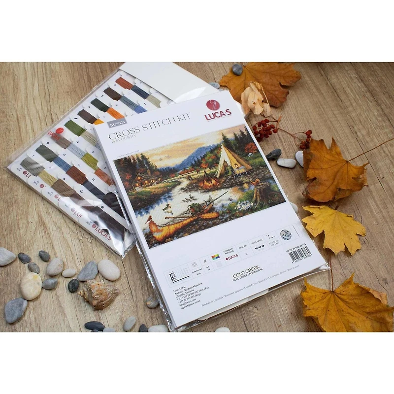 Luca-S Gold Creek Counted Cross Stitch Kit