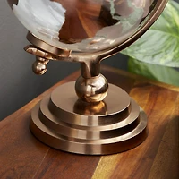 11" Copper & Glass Traditional Globe
