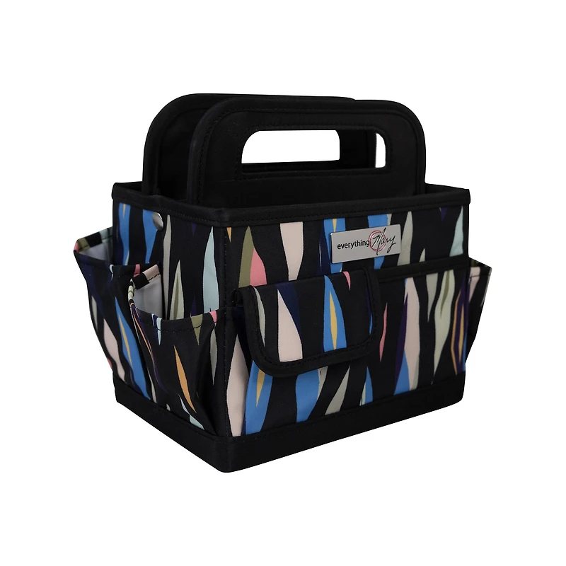 Everything Mary Abstract Print Collapsible Craft Caddy