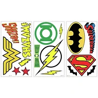 RoomMates DC Superhero Logos Peel & Stick Wall Decals