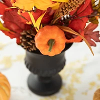 Glitzhome® 24" Fall Maple Leaf Urn Table Tree
