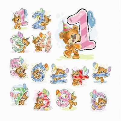 Luca-s Numbers Counted Cross Stitch Kit