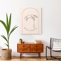 Magic Crystals 8 24" x 30" Canvas Wall Art