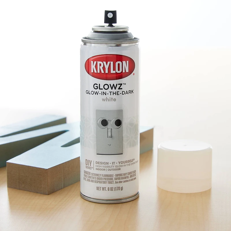 Krylon® Glowz® White Glow-in-the-Dark Paint