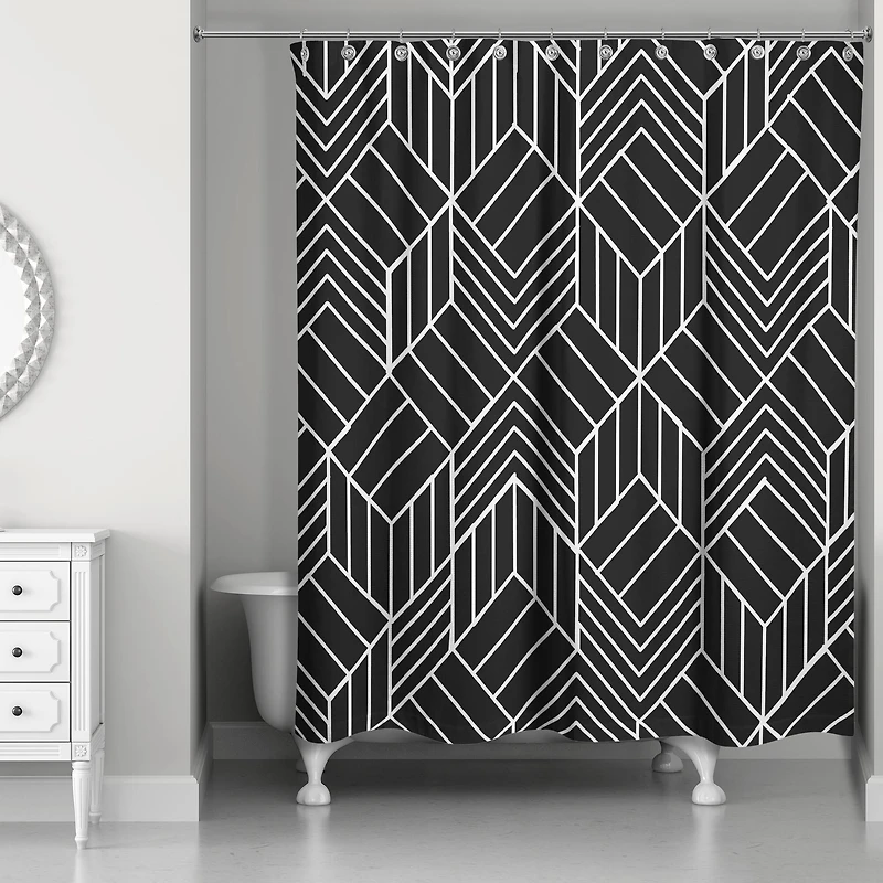 Hatch Chevron Shower Curtain