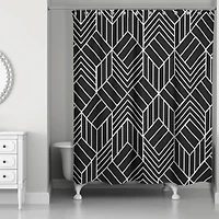 Hatch Chevron Shower Curtain