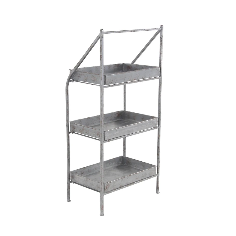 3.2ft. Metal Farmhouse Plantstand