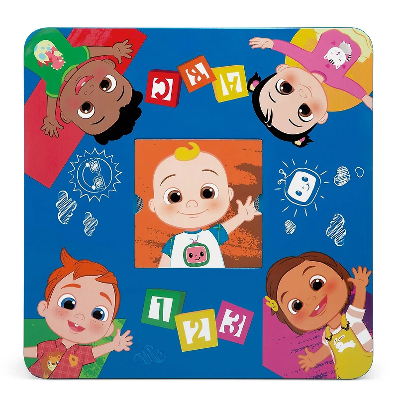 Delta Children CoComelon Kids Table & 2 Chairs Set with Storage