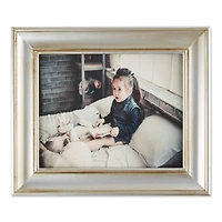 DII® Antique Silver Rub 8" x 10" Farmhouse Picture Frame