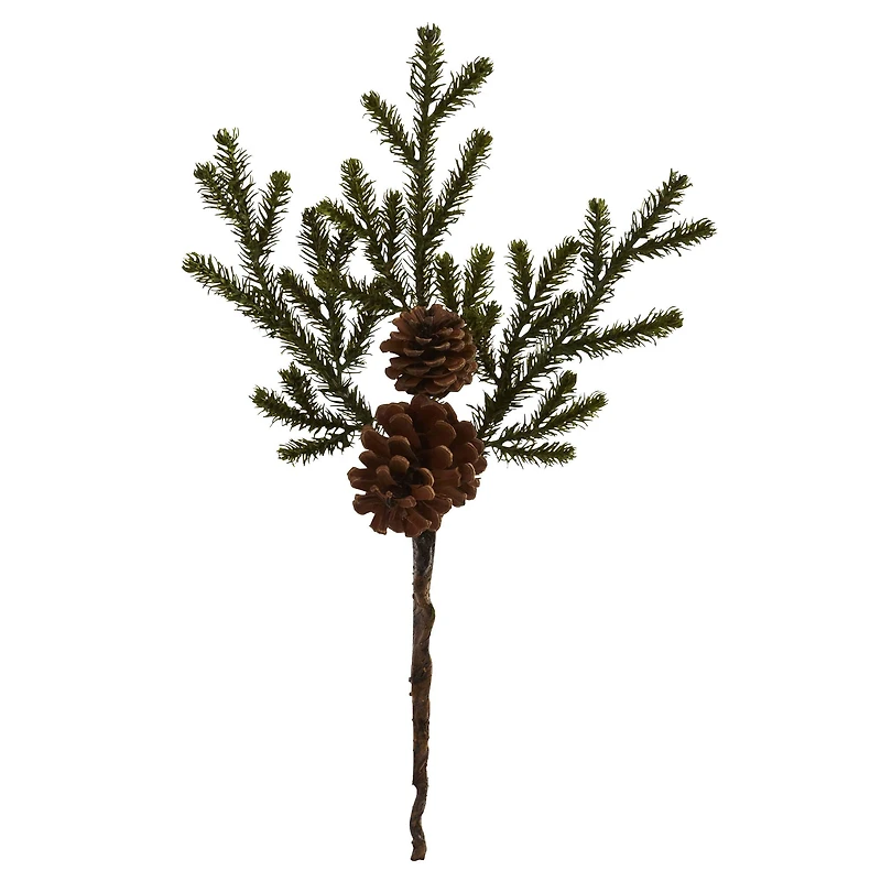 19" Pine & Pinecone Pick, 12ct.
