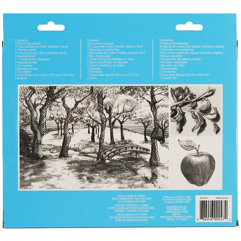 Beginner Drawing & Sketching Set by Artist's Loft™