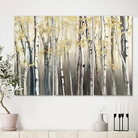 Designart - Golden Birch Forest I
