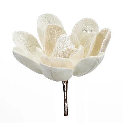 20" White Magnolia Stem, 6ct.