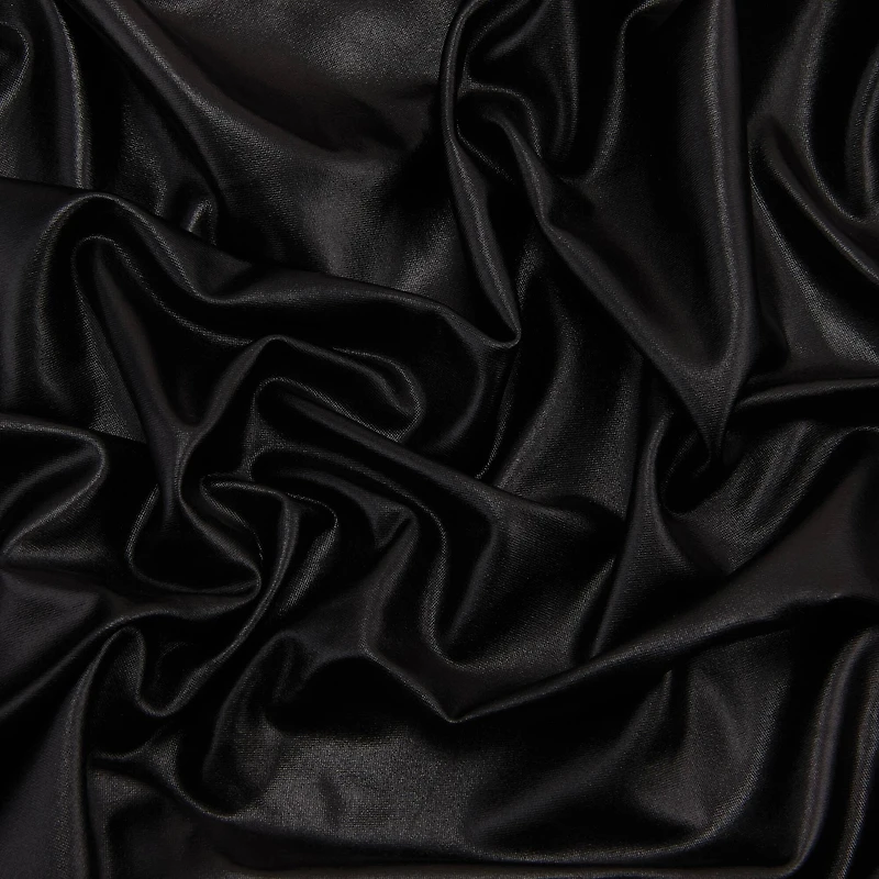 Cosplay by Yaya Han Metallic Black 4-Way Stretch Fabric