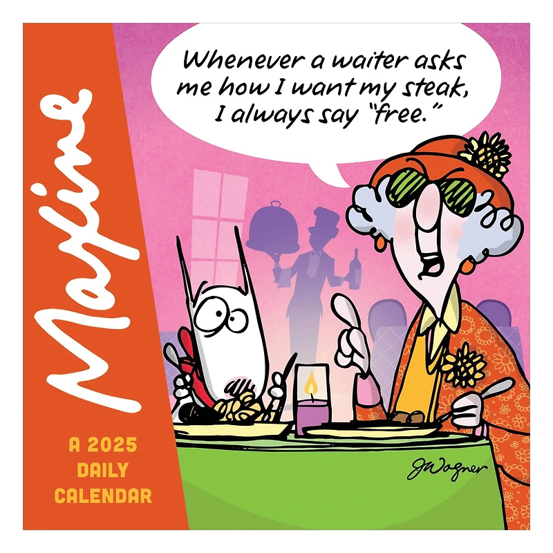 TF Publishing 2025 Maxine Daily Desktop Calendar