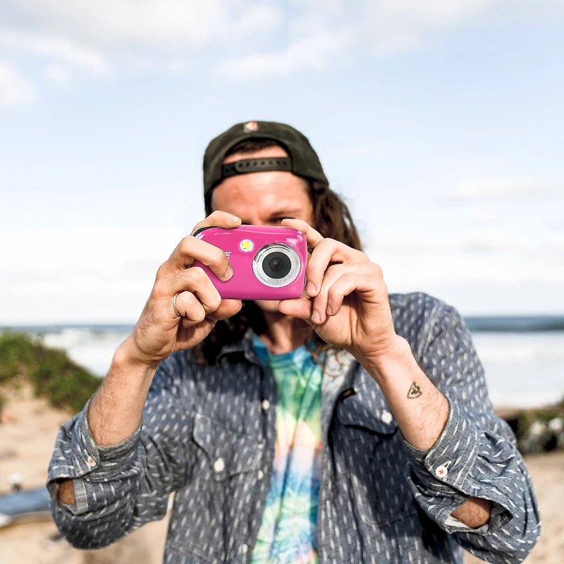 Vivitar Vivicam Pink F122 14.1 Megapixel Digital Camera