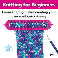 Creativity for Kids Quick Knit Button Scarf Kit