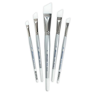 Silver Brush Limited Silverwhite® Angular Brush Set
