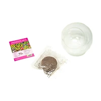 Glass Terrarium - Wildflower Blooms