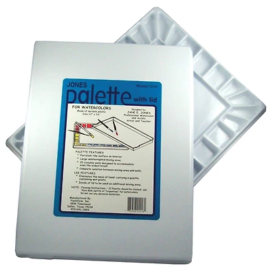 Palette Master Jones Rectangular Palette with Lid, 12" x 16"