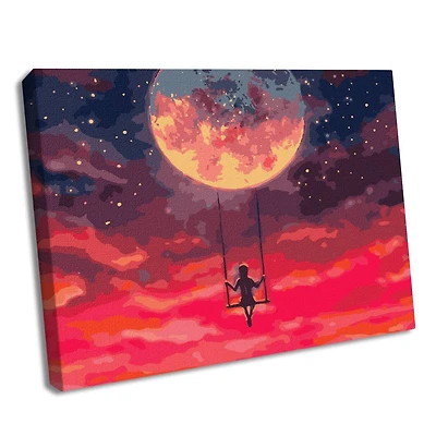 Ideyka Space Swing Painting by Numbers Kit