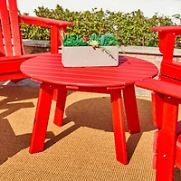 Glitzhome® 35.5" Round Outdoor Coffee Table