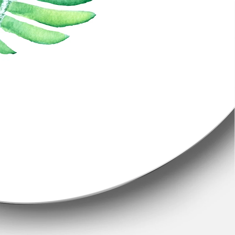 Designart - Tropical Leaf Of Monstera III