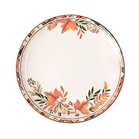 10" Leaf Ceramic Dinner Plate by Ashland®
