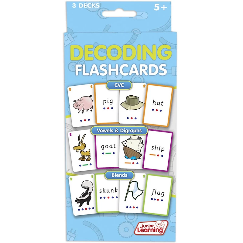 Junior Learning® Decoding Flashcards