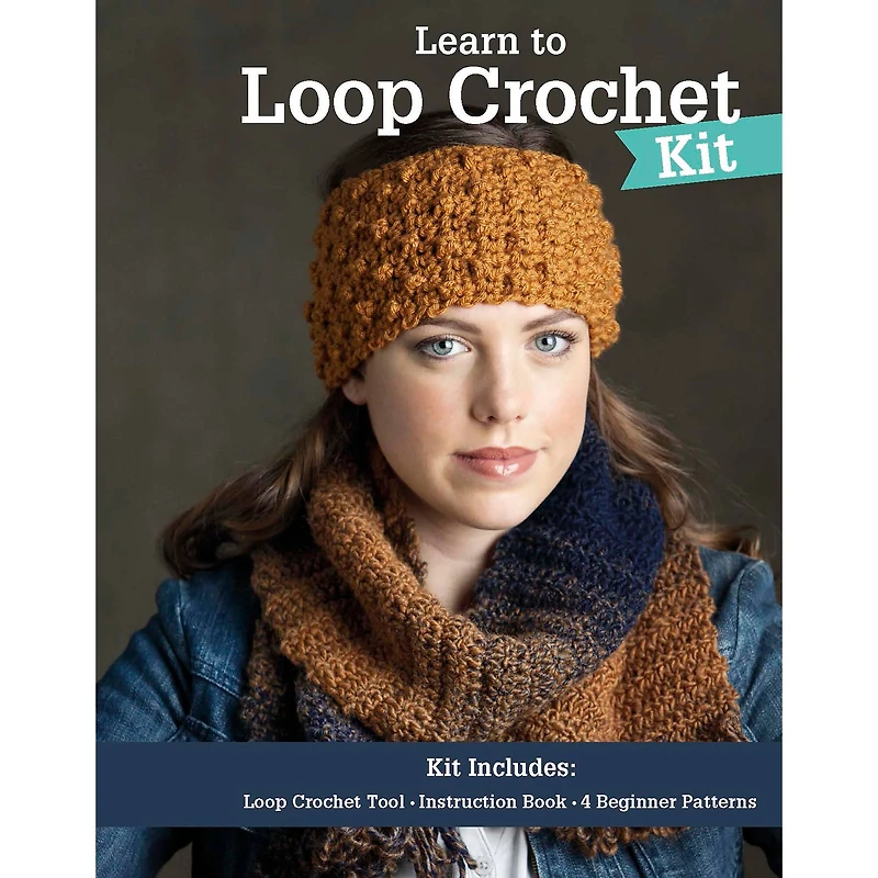 Leisure Arts® Learn to Loop Crochet Book Kit
