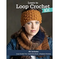 Leisure Arts® Learn to Loop Crochet Book Kit