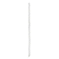 White Glass Round Beads, 6mm by Bead Landing™