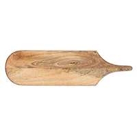 Hello Honey® 14" Natural Wood Charcuterie or Cutting Board with Handle