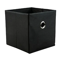 Organize It All 12" Black Storage Cubes, 2ct.