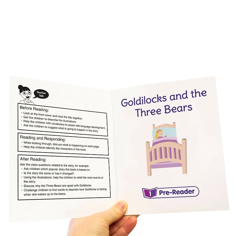 Junior Learning® Letters & Sounds Phase 1 Fiction Educational Learning Set