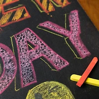 Art Alternatives Black Limited Edition Creative Surface Chalkboard, 11" x 14"