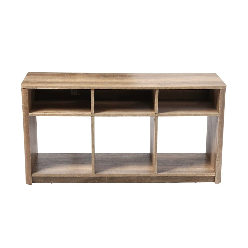 Hello Honey® Coastal Oak TV Stand with Storage