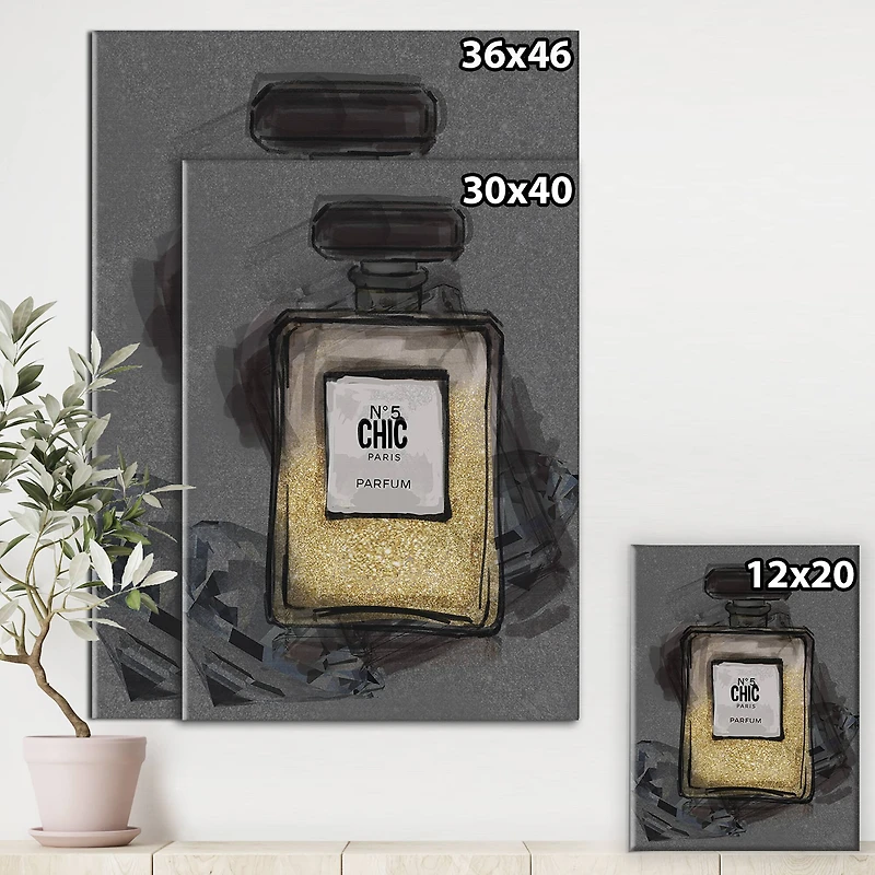 Designart - Chic Nr 5 Paris Parfum IV