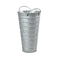 9" Mini Galvanized French Bucket by Ashland®