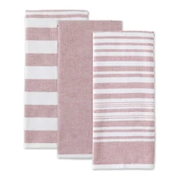 DII® Barn Red French Terry Dishtowel Set