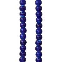 12 Pack: Sapphire Ceramic Round Beads, 6mm by Bead Landing™