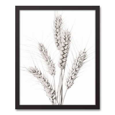 Wheat Photography 16" x 20" Black Framed Canvas